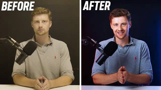 Easy Cinematic Lighting Setup For YouTube Videos thumbnail