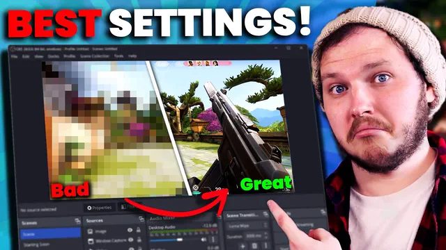 How To Record Gameplay On PC With OBS (Best Settings, Resolutions, and MORE) thumbnail