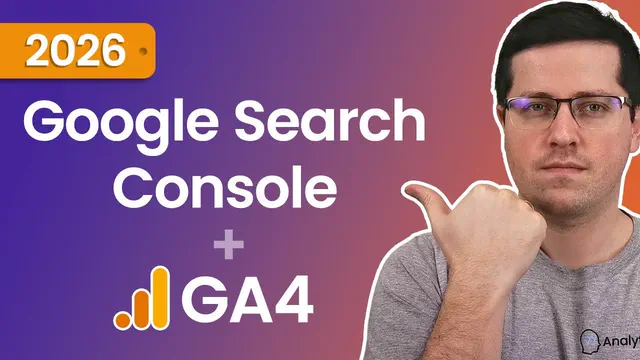 How to link Google Search Console with Google Analytics 4 (2026) || Connect GSC with GA4 thumbnail